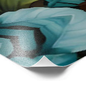 ホワイトタイガージャングルフローラ フォトプリント            (角)