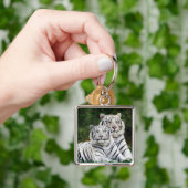 ホワイトタイガース キーホルダー (手)