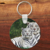 ホワイトタイガース キーホルダー (正面)