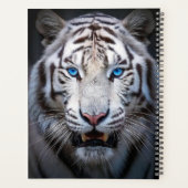 ホワイトタイガーブルー プランナー手帳 (裏面)