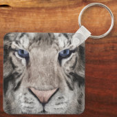 ホワイトタイガーヘッド キーホルダー (裏面)