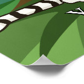 ホワイトタイガーポスター ポスター (角)