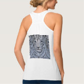 ホワイトタイガーレーサーバックシャツ タンクトップ (裏面)