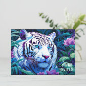 ホワイトタイガー招待状 案内状 (スタンド正面)