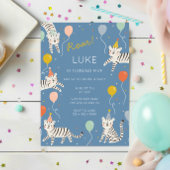 ホワイトタイガー誕生日パーティー 招待状