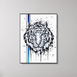 ホワイトタイガー キャンバスプリント
