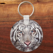 ホワイトタイガー キーホルダー (正面)