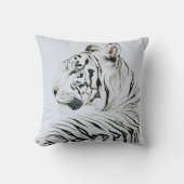 ホワイトタイガー クッション (正面)