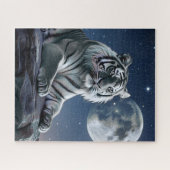 ホワイトタイガー ジグソーパズル (横)