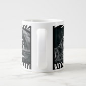 ホワイトタイガー ジャンボコーヒーマグカップ (裏面)