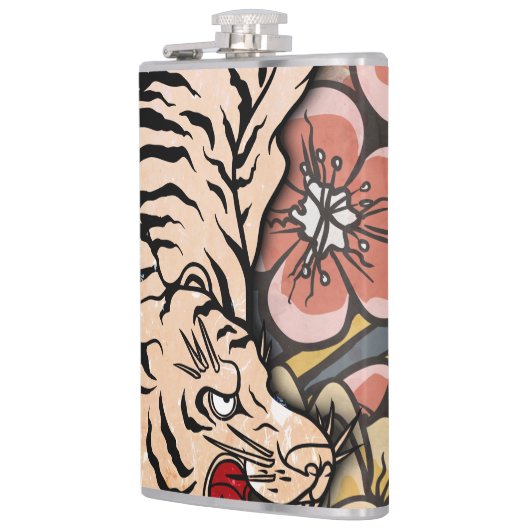 ホワイトタイガー フラスク (左)