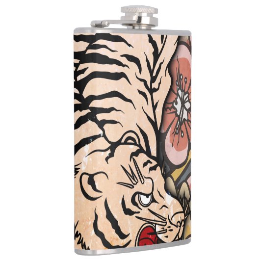 ホワイトタイガー フラスク (右)