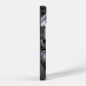 ホワイトタイガー ブルーアイズ iPhoneケース (右側面)
