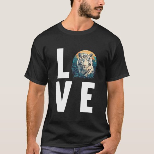 ホワイトタイガー ホワイトタイガー Tシャツ (正面)