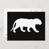 ホワイトタイガー ポストカード (正面/裏面)