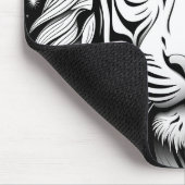 ホワイトタイガー マウスパッド (コーナー)