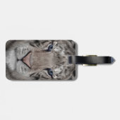 ホワイトタイガー ラゲッジタグ (裏面横)