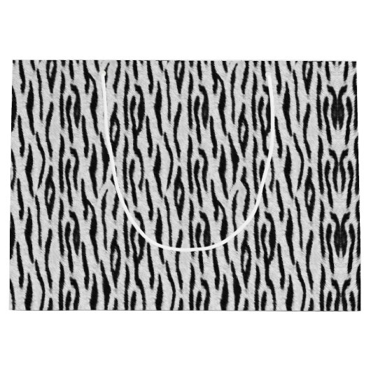 ホワイトタイガー ラージペーパーバッグ (正面)