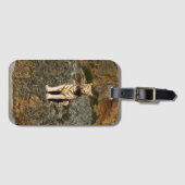 ホワイトタイガー・ルックアウト ラゲッジタグ (正面横)