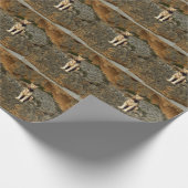 ホワイトタイガー・ルックアウト ラッピングペーパー (角)