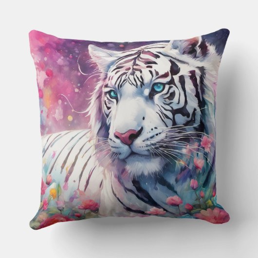 ホワイトタイガー – 枕 (裏面)