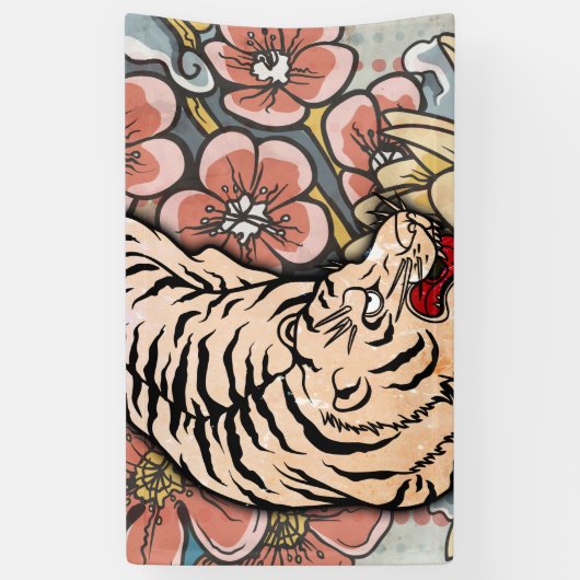 ホワイトタイガー 横断幕 (縦)