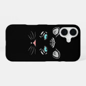 ホワイトタイガー iPhone 16ケース (裏面横)