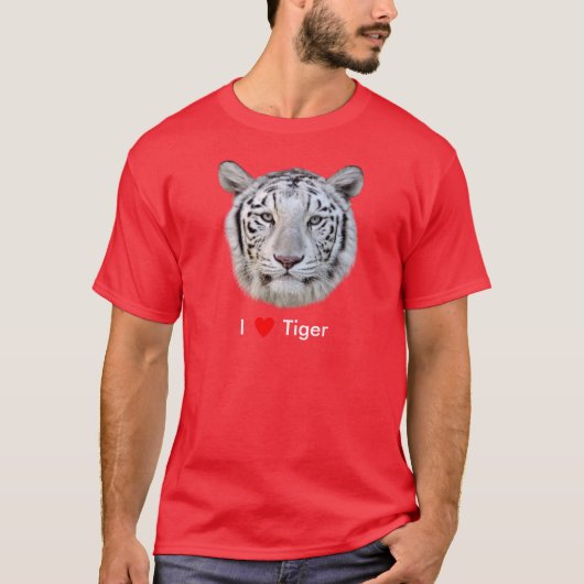 ホワイトタイガー Tシャツ (正面)