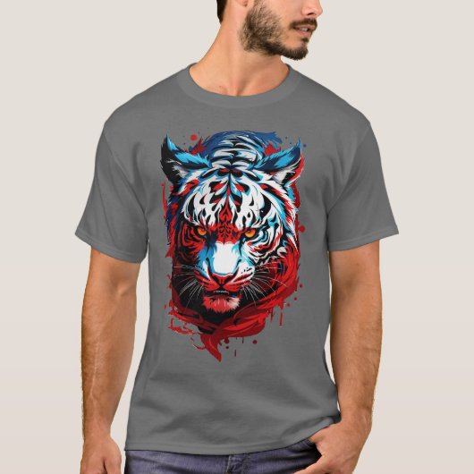 ホワイトタイガー Tシャツ (正面)