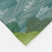 ホワイトタラフリースブランケット フリースブランケット (角)