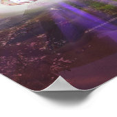 ホワイトタラプリント ポスター (角)