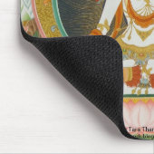 ホワイトタラマウスパッド マウスパッド (コーナー)