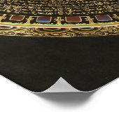 ホワイトタラマントラマンダラタンカポスター ポスター (角)