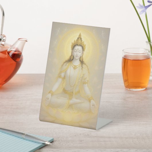 ホワイトタラ 台座サイン (インサイチュ)