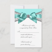 ホワイトダイヤモンドティール(緑がかった色)ブルースウィート16 RSVP (正面)