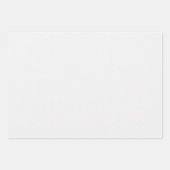 ホワイトダイヤモンドパターンテクスチャホリデークリスマスwr ラッピングペーパーシート (正面3)