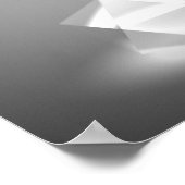 ホワイトダイヤモンド ポスター (角)