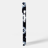 ホワイトダイヤ輝くモンド模様ラグジュアリーフォン Case-Mate iPhoneケース (裏面 / 左)