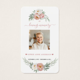 ホワイトダスティーバラフローラ写真葬儀祈りの言葉