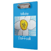 ホワイトダッフォディル クリップボード (左)