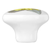 ホワイトダッフォディル  セラミックノブ (側面)