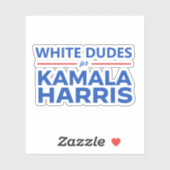 ホワイトダデズフォーカマラハリス シール (シート)