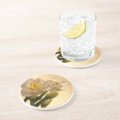 ホワイトダブルダッフォジルス春の結婚式 コースター (側面)