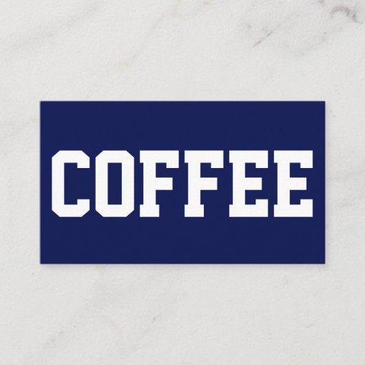 ホワイトダブルパンチ番号の巨大文字 ロイヤリティカード (正面)