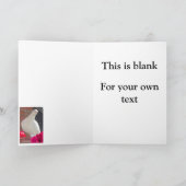 ホワイトダブ 編集可能 カード (内部)