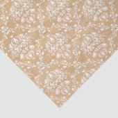 ホワイトダマ素朴スクティッシュペーパー付き木材テクスチャ 薄葉紙 (詳細)