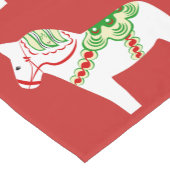 ホワイトダラホーステーブルランナー ショートテーブルランナー (コーナー)