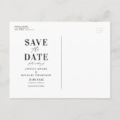 ホワイトダリアとスピレア植物保存日 案内ポストカード (裏面)