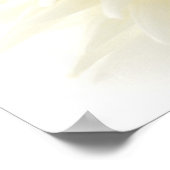 ホワイトダリアのポスター ポスター (角)