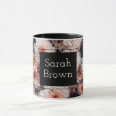 ホワイトダリアエレガントフローラ マグカップ (中央)